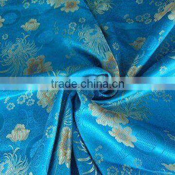 Chinese brocade with flower pattern