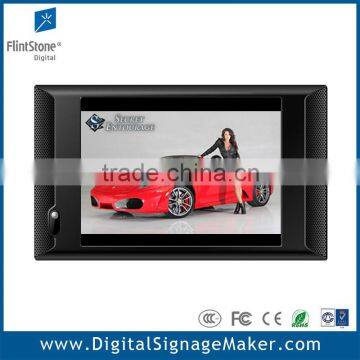 Retail store wall mounted 10 inch lcd ad player