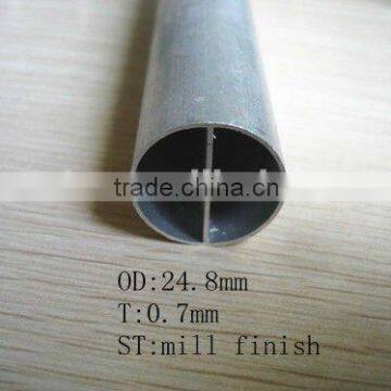 6063 T5 mill finish aluminum special tube/pipe profiles/factory price