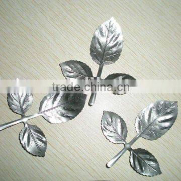Stamping Rose Leaf / Steel Leaves