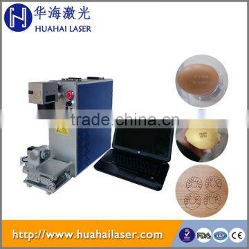 Good quality portable /desktop metal glasses frame marking fiber laser machine