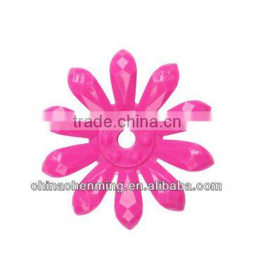 colorful and large acrylic flower for party decoration