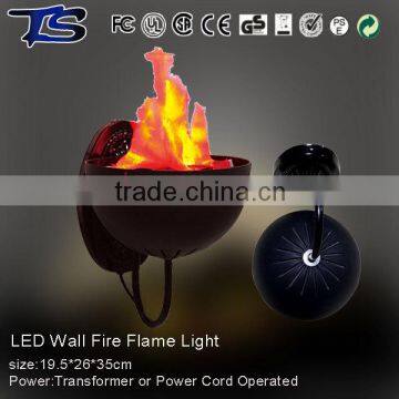 New style Brighter LED fire flame effect light with orange LED light for Halloween