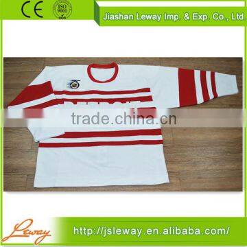 Free shipment cheap wholesale blanks custom ice hockey jerseys