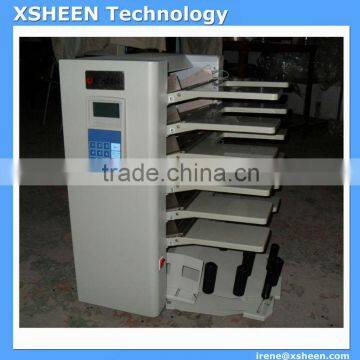 2 digital paper collator machineXH-I 10 trays, paper collating machine