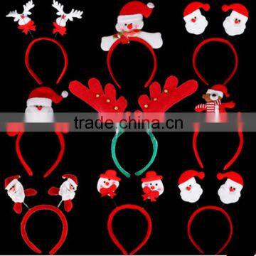 New Design Promotional Christmas Headband Novelty Ornament Toy