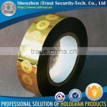 Custom Hologram Hot Stamping Label Heat Transfer Foil Localized Hot Stamping Foil photo-4