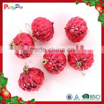 Partypro 2015 New Product Christams Handing Ornament Colorful Balls Large Red Christmas Balls