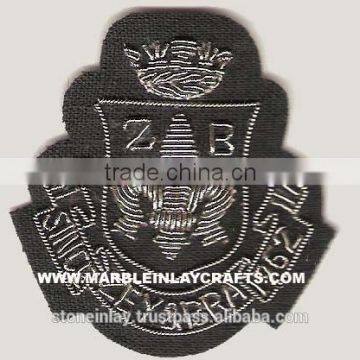 Wholesale Valvet Embroidered Badges