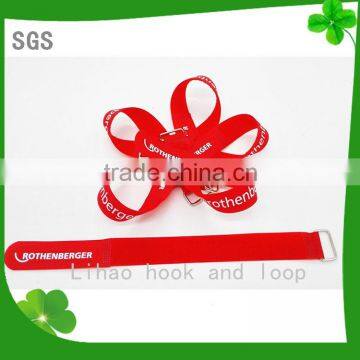 Hook and loop magic binding tie,self-locking strap