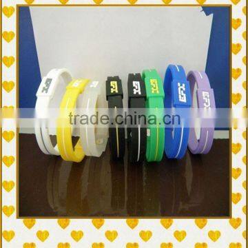 plain rubber bracelets plastic bracelets free style silicone wristband