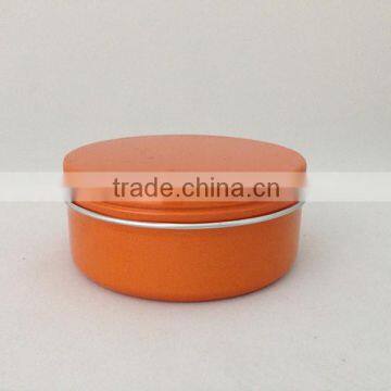 AL-150-1 small aluminum container with lid for food packaging