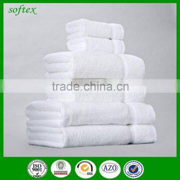 Luxury 5 Star 100% Cotton Bath White Towel for Hotel photo-3