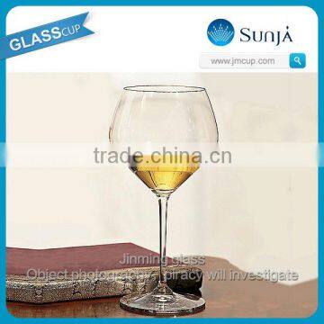 wholesale Drinking glassware Chardonnay Glass champagne mugs crystal shape customized wine glass