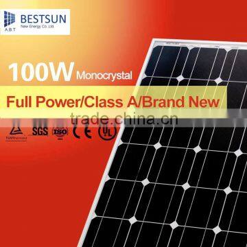 solar panel Jiaxing of China supplyer BESTSUN 100w