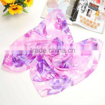 Fashion chiffon scarf silk scarf