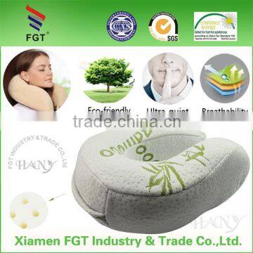 High Quality 100% Natural Latex Bamboo Neck Pillow