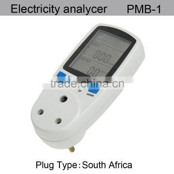 Digital Power Energy Meter Socket South Africa Plug