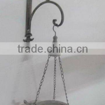110688FD-Garden hook & hanger metal bracket hanging w/bird feeder