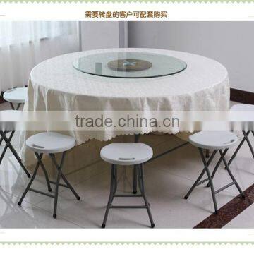 plastic folding round dining table