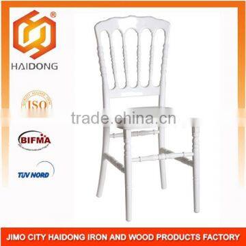 wholesale China white wedding napoleon chair resin plexi napoleon chair