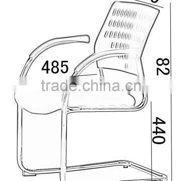 Modern Appearance Office Furniture Commercial Use Plastic Resin Chair 1032a photo-3