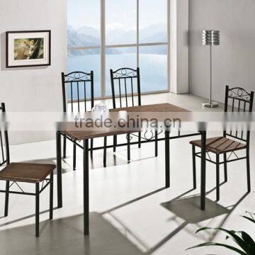 wood rustic dining table marble top dining table