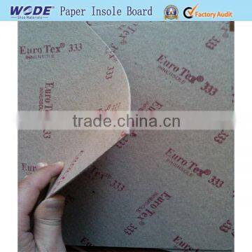 Wodetex Good Quality Cellulose insole Board for Shoe Insole Making Materials