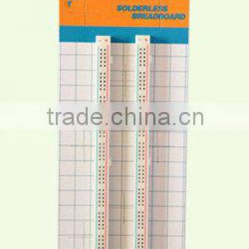 2014 hot sell white ABS metal reed 200 tie-point testing breadboard universal circuit board