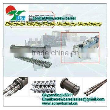 professional manufacturer's conical twin screw barrel