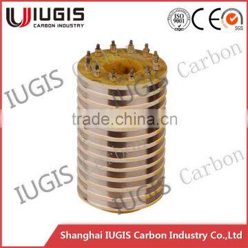 12 Rings High Voltage High Speed Strander Use Slip Ring Collector Ring