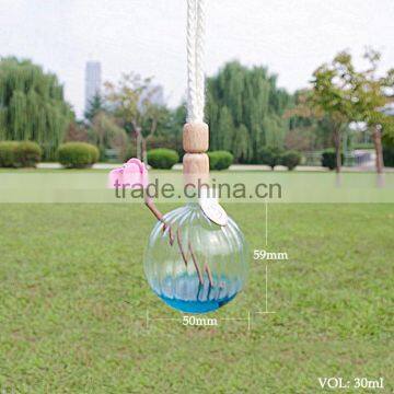 hanging glass terrarium