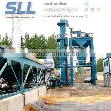 MHB20 bitumen plant/mobile mini asphalt mixing plant