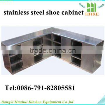 Made in China stainless steel covered shoe rack in cleaning room