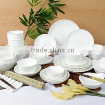 hot sell ceramic for home hotels and restaurants white body porcelain