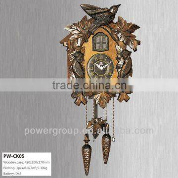 Cuckoo Clock With Three Birds Exquisite Workmanship Best Quality CK05