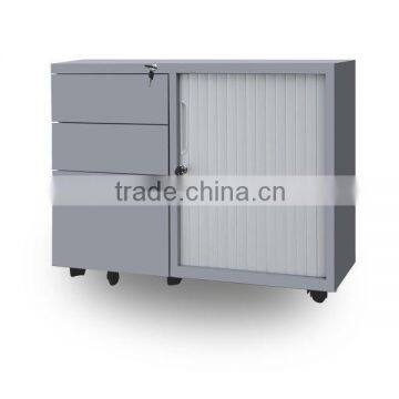 Commercial steel office furniture mobile decorative metal file pedestal