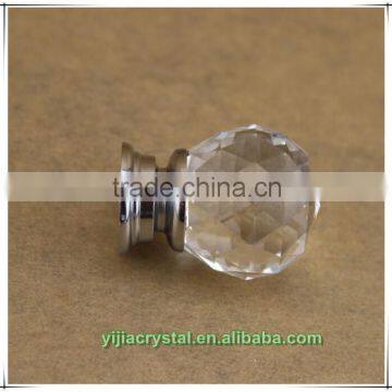 30mm Clear Cut Crystal Glass Cabinet Knobs;Delicate Crystal Knob for Furniture Hardware Handle;Diamond Crystal Knob Pull