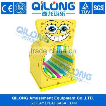 Spongebob tunnel soft electric playground equipment