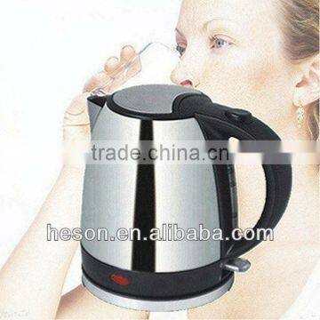 hotel appliance 1.2Liter Strix controller electric whistling kettlew with water level indicator