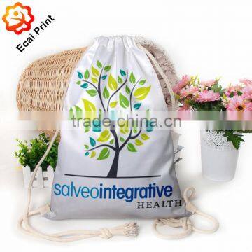 Small High Quality Heat Transfer Customize Drawstring Backpack photo-3