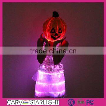 Light up Pumpkin Halloween Hat Luminous Halloween Hat Pumpkin Hat photo-2