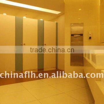 Newest waterproof hpl toilet partition panel for public toilet