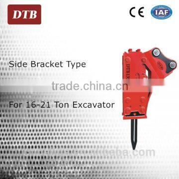 Side Bracket Type Concrete Chipping Hammer for 16-21 ton excavator