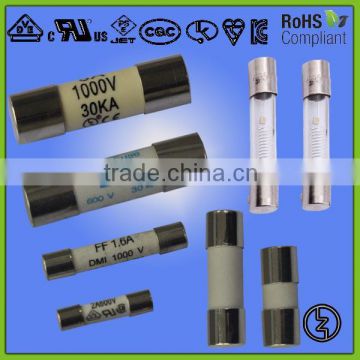 Kinds of high voltage glass fuse/porcelain fuses