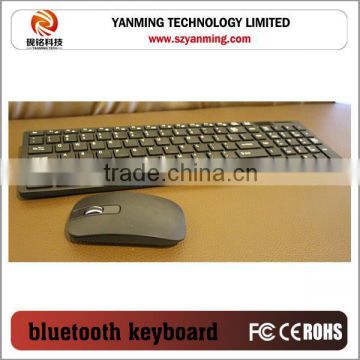 New Mini Keyboard Rechargeable Wireless Keyboard And Mouse For Ipad