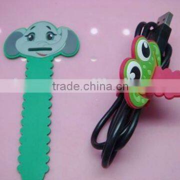 fashion rope wire cord animal usb cable holder