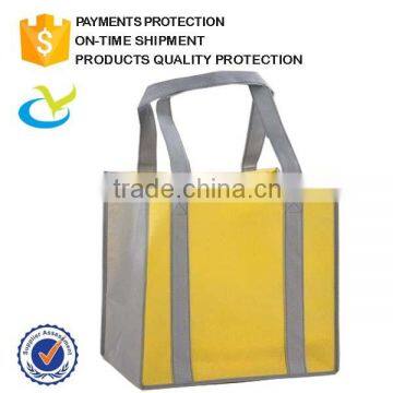 Promotional pp coated custom printed recycled eco tnt grocery non woven bag