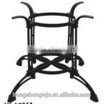 HS-A085B restaurant furniture metal cast iron table leg black powder coating table base new table leg bracket strong