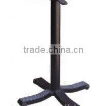 HS-A075 cross metal electrostatic powder coating wrought cast Iron Table Leg for 60/80cm/90cm table hotel and restaurant supply